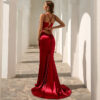 robe de soirée satin
